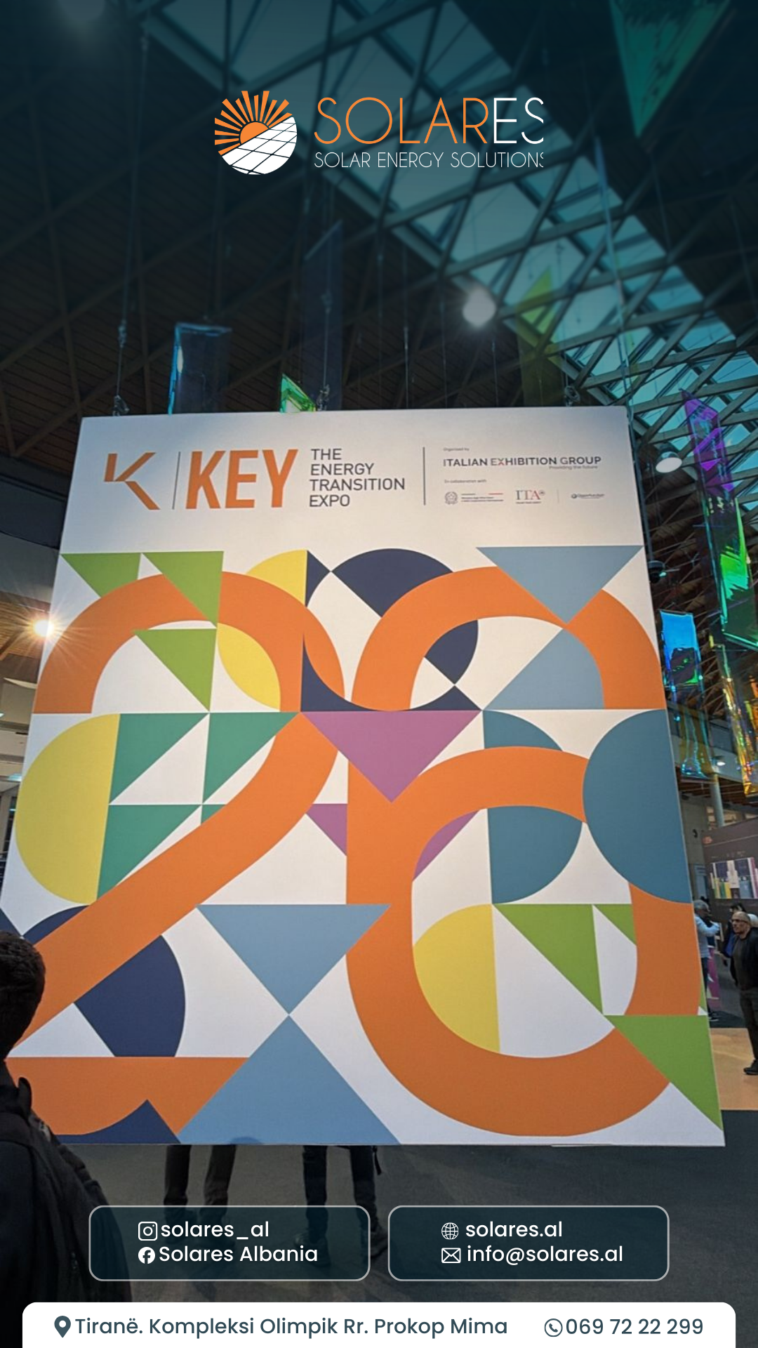 Solares është pjesëmarrëse në KEY – The Energy Transition Expo